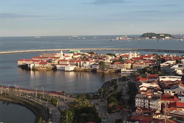 Panama City offers an amazing view