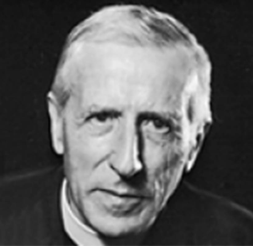Headshot of Dr. (Rev.) Pierre Teilhard de Chardin, S.J.
