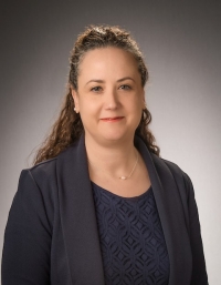 Stacy Andes Director of Health Promotion Stacy Andes stands outside.