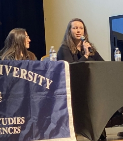 . The CONCEPT Graduate Research Prize was awarded to graduate English student Sarah Gregory