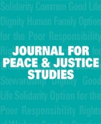 PJ_Journal Journal for Peace & Justice Studies Journal Cover