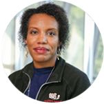 Mia Waldron Woman in black jacket