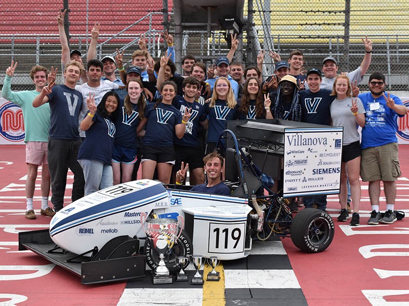 NovaRacing placed second overall in May out of 99 teams at the annual Formula SAE competition at Michigan International Speedway. NovaRacing placed second overall in May out of 99 teams at the annual Formula SAE competition at Michigan International Speedway.