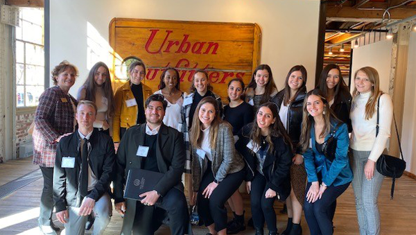 students at Urban Outfitters