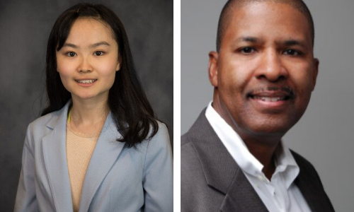 Jenny Su '21 CLAS and Tony Holland '09 MBA